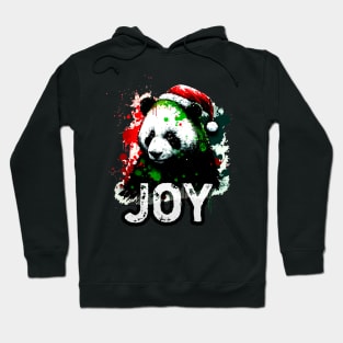 Christmas Panda Joy Hoodie